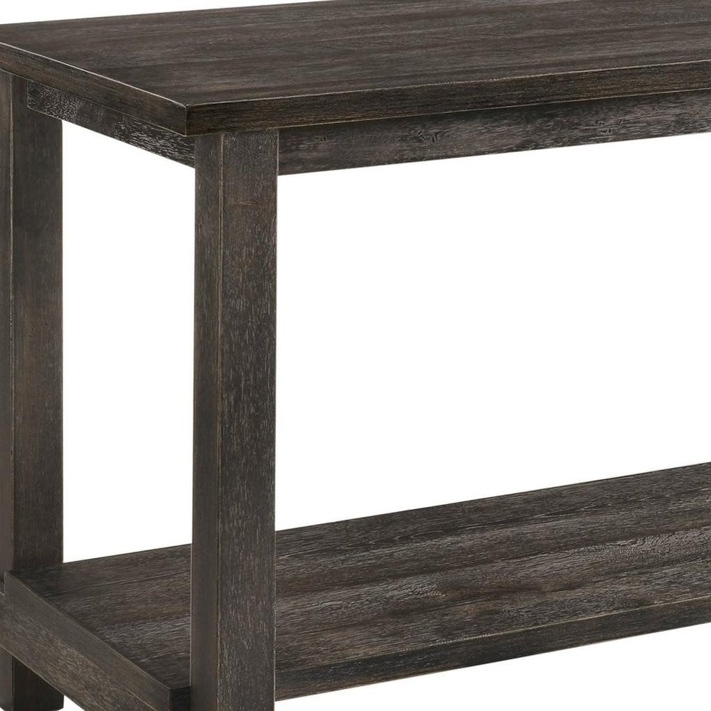 Gray Wood Dining Table - 60-inch
