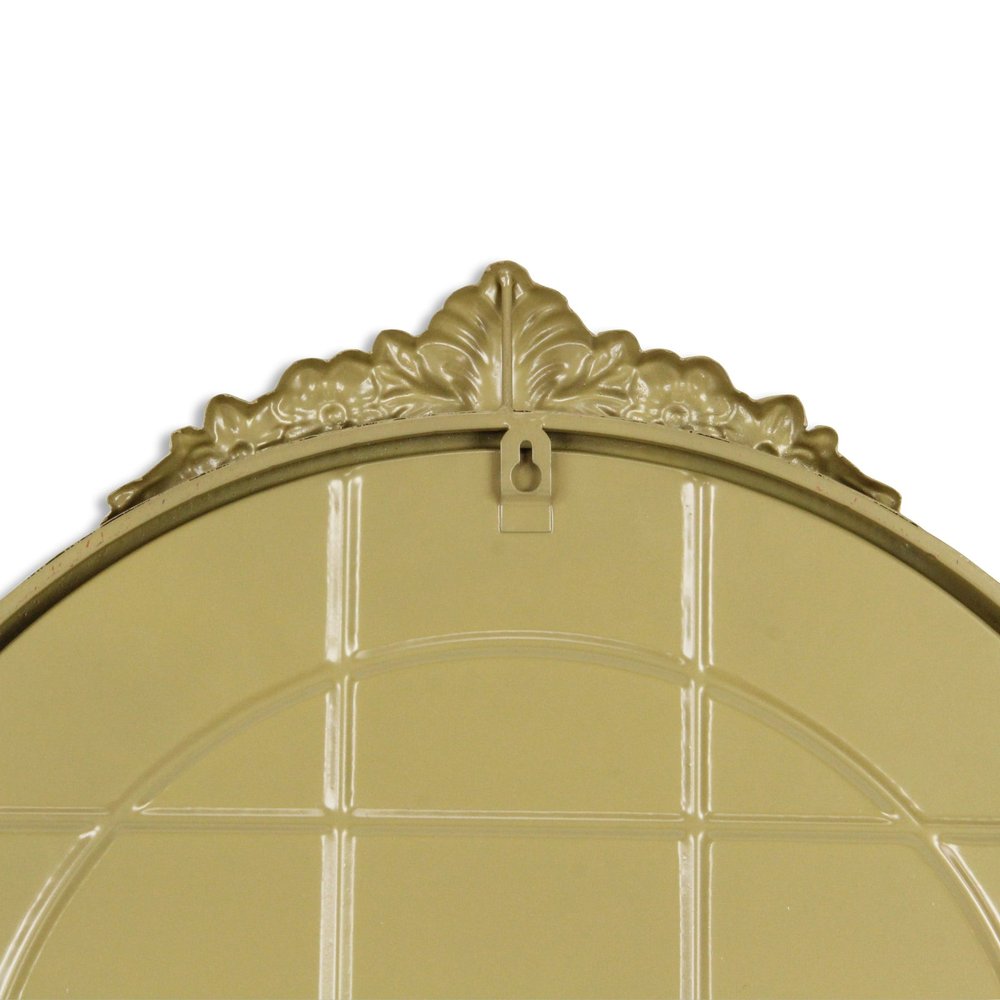 Gold Metal Arch Accent Mirror - 34-inch