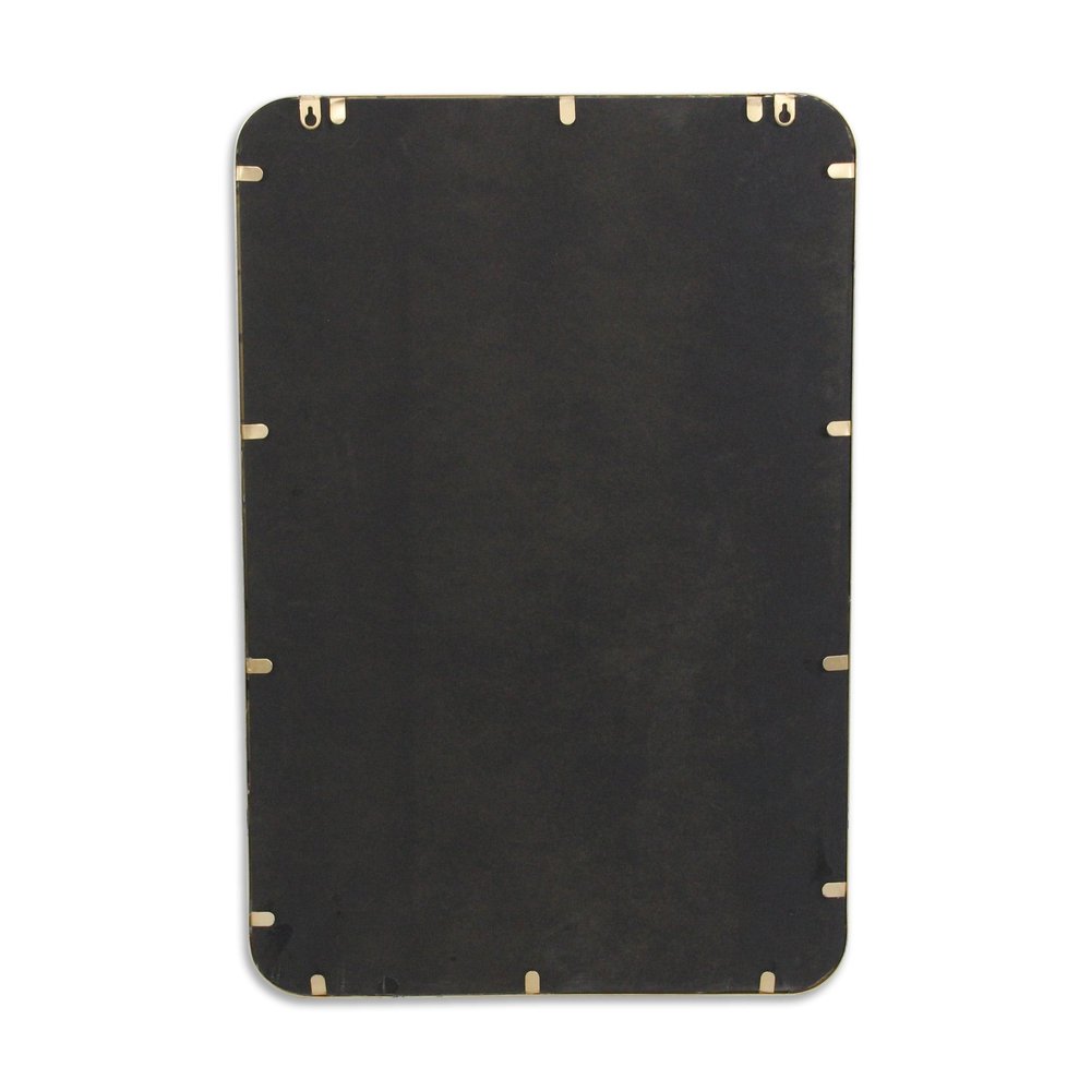 Gold Metal Accent Mirror - 30-inch