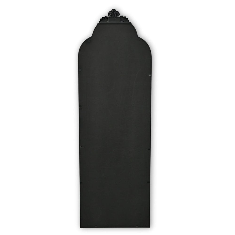 Black Metal Arch Full Length Hanging Mirror - 65-inch