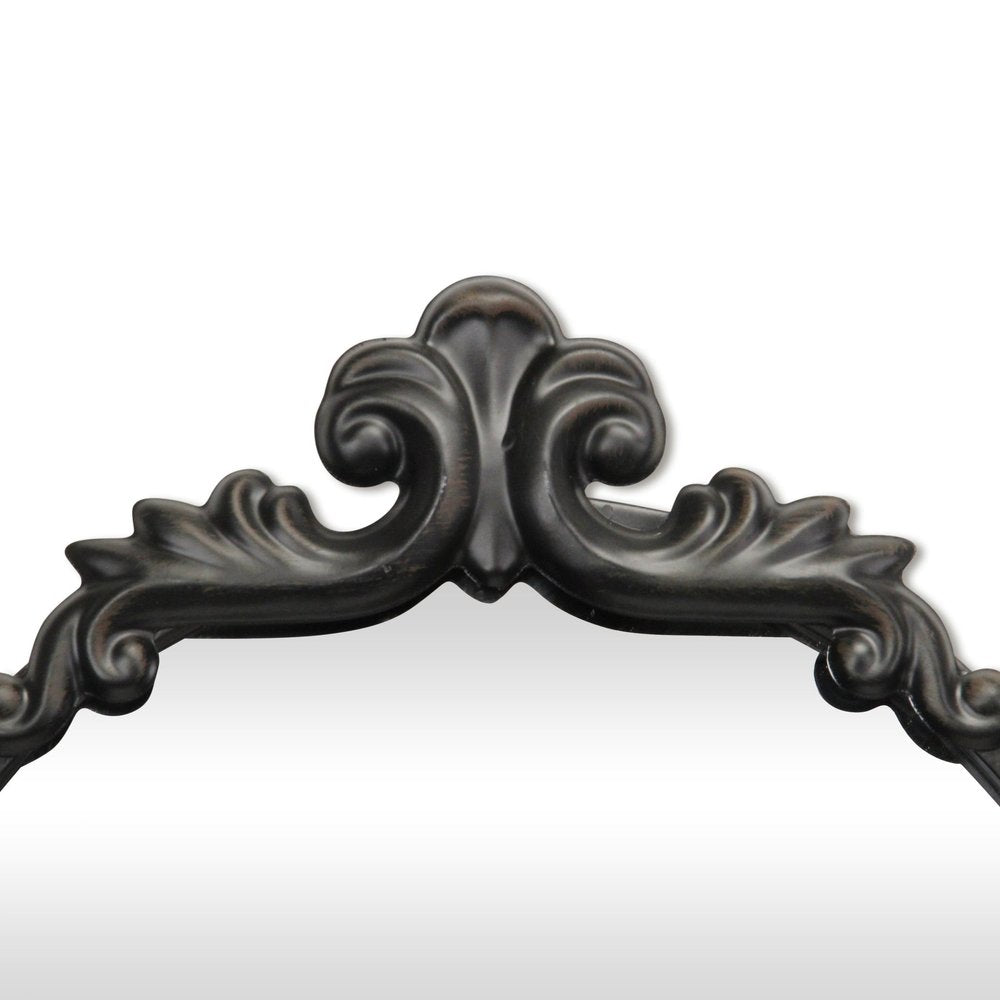 Black Metal Arch Full Length Hanging Mirror - 65-inch