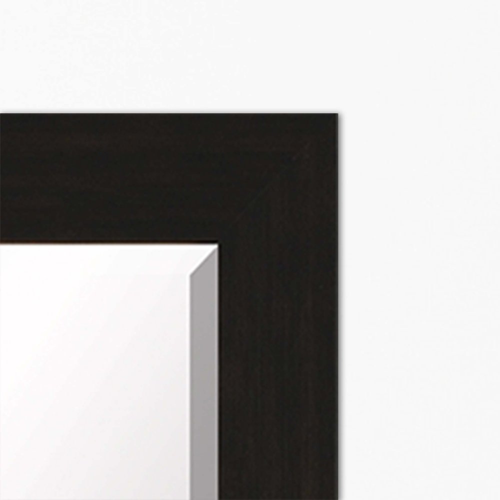Dark Brown Accent Mirror - 33-inch