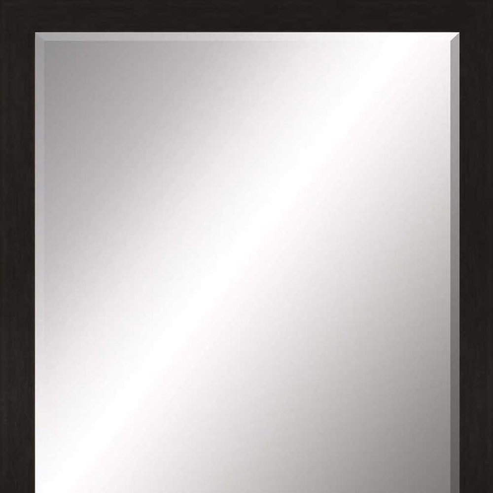 Dark Brown Accent Mirror - 33-inch