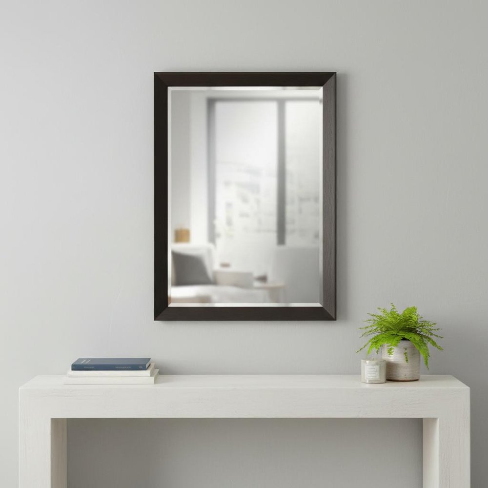 Dark Brown Accent Mirror - 41-inch