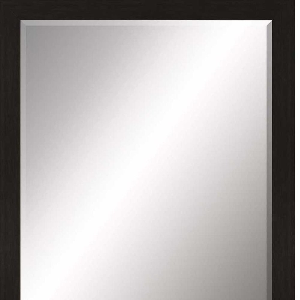 Dark Brown Framed Accent Mirror - 45-inch