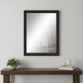 Dark Brown Framed Accent Mirror - 45-inch