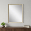 Silver Wood Accent Mirror - 51-inch