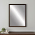 Bronze Wood Accent Mirror - 43-inch