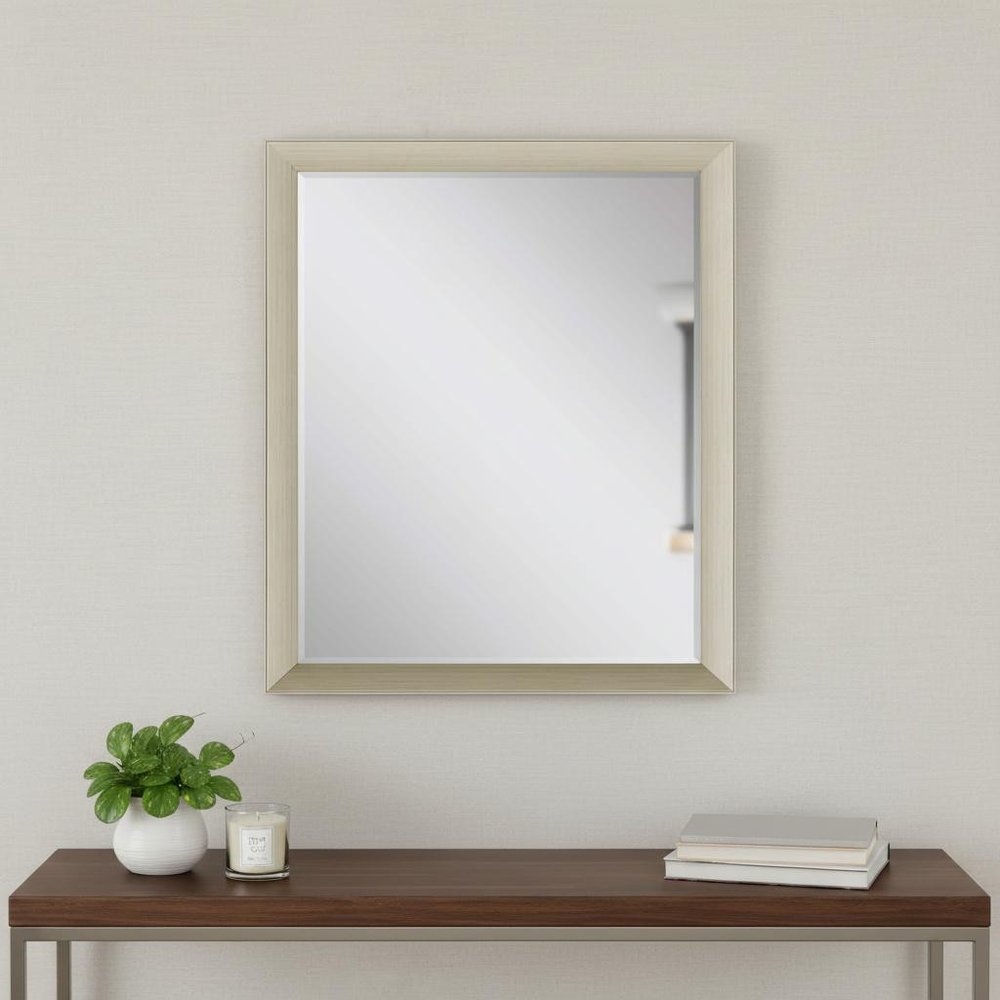 Silver Accent Mirror - 31-inch