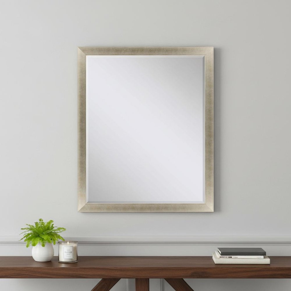 Gold Accent Mirror - 33-inch