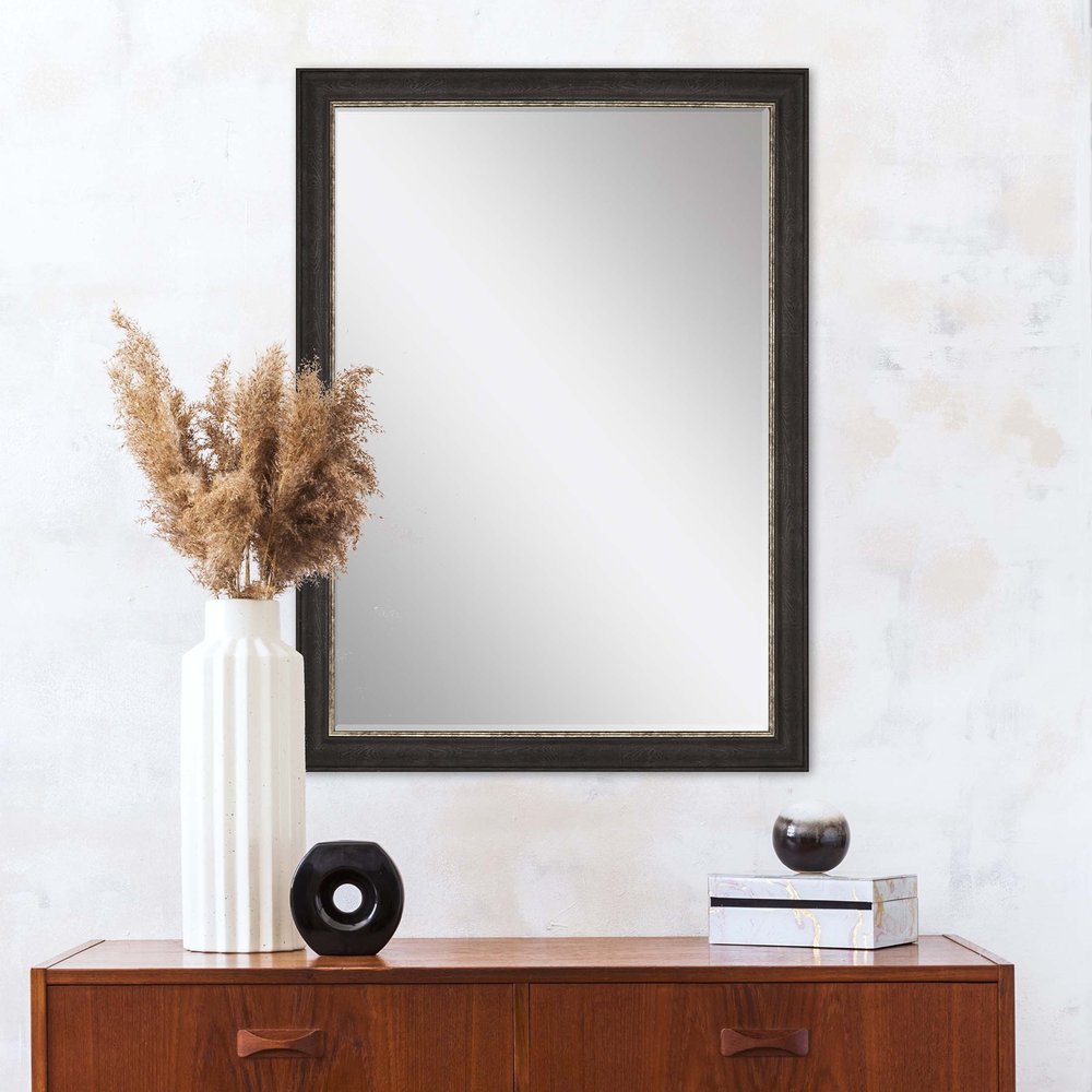 Dark Brown Accent Mirror - 41-inch
