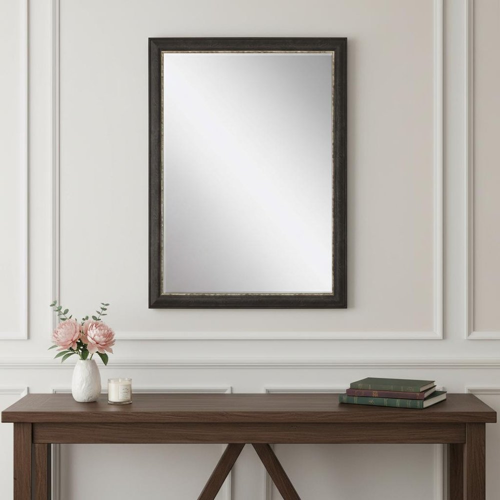 Dark Brown Accent Mirror - 41-inch