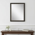 Dark Brown Accent Mirror - 45-inch