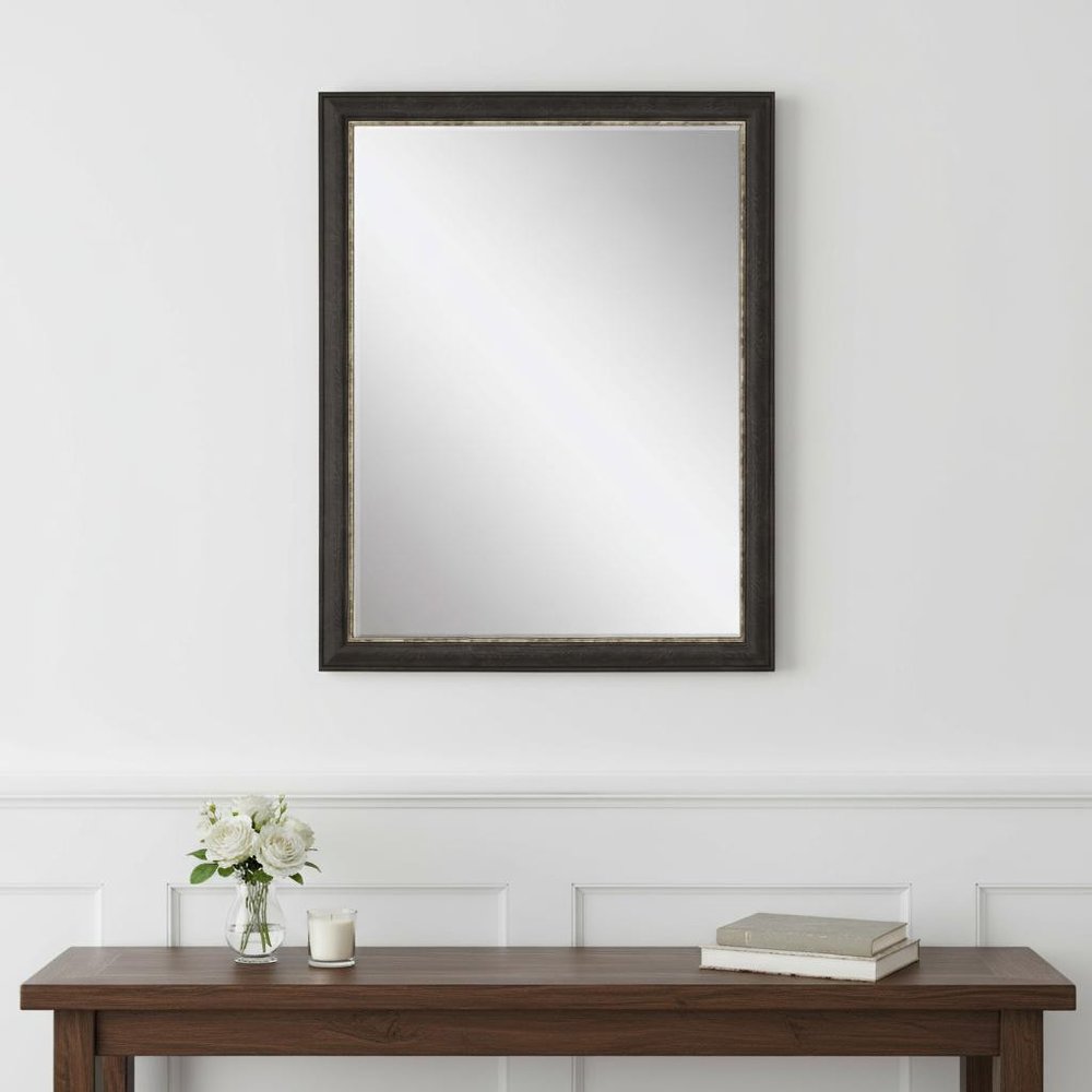 Dark Brown Accent Mirror - 45-inch