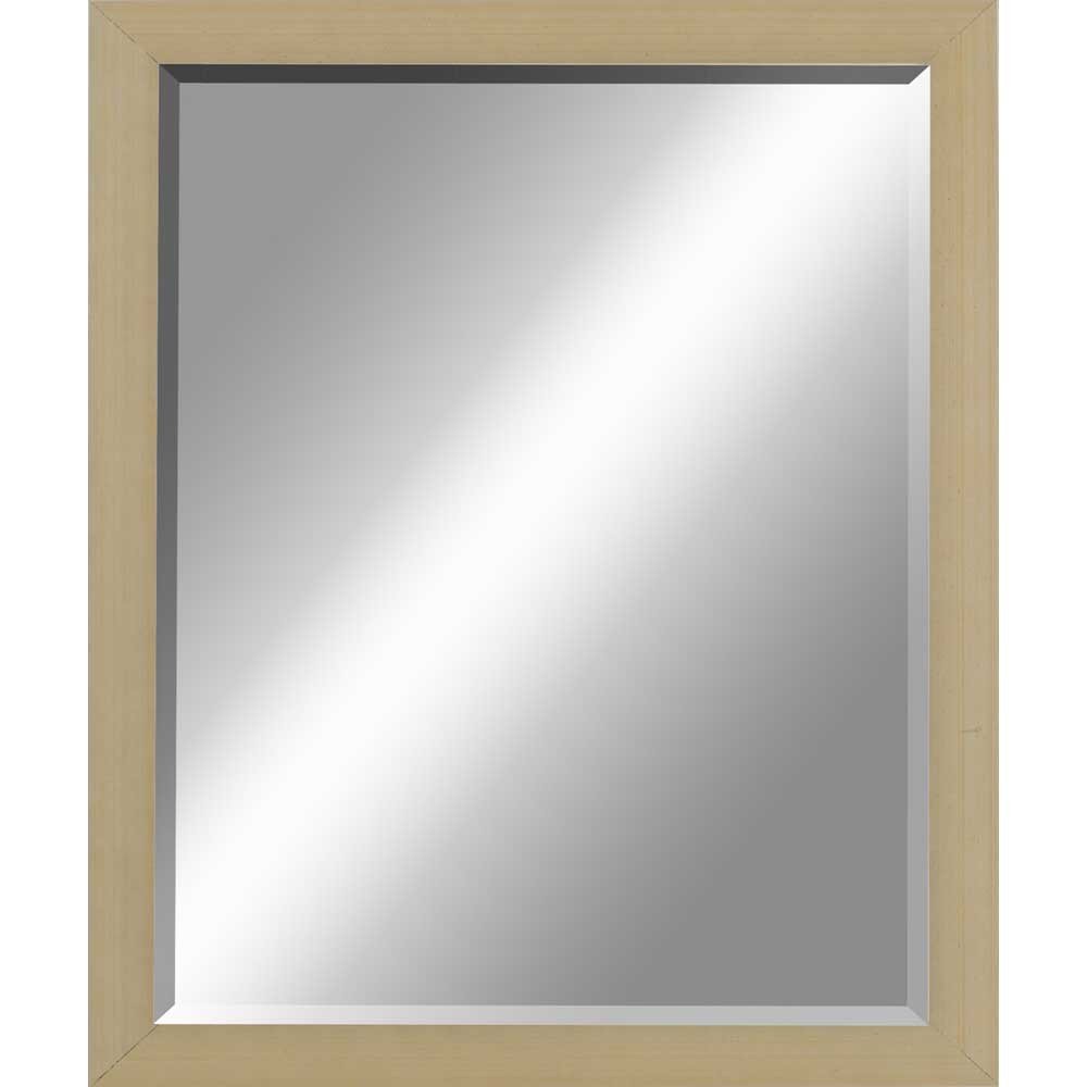 Silver Wood Accent Mirror - 31-inch
