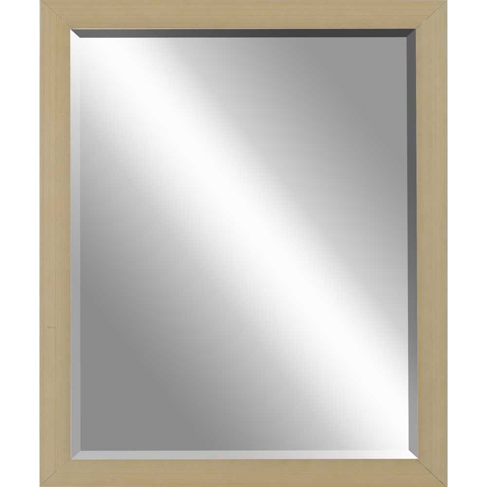 Silver Wood Accent Mirror - 31-inch