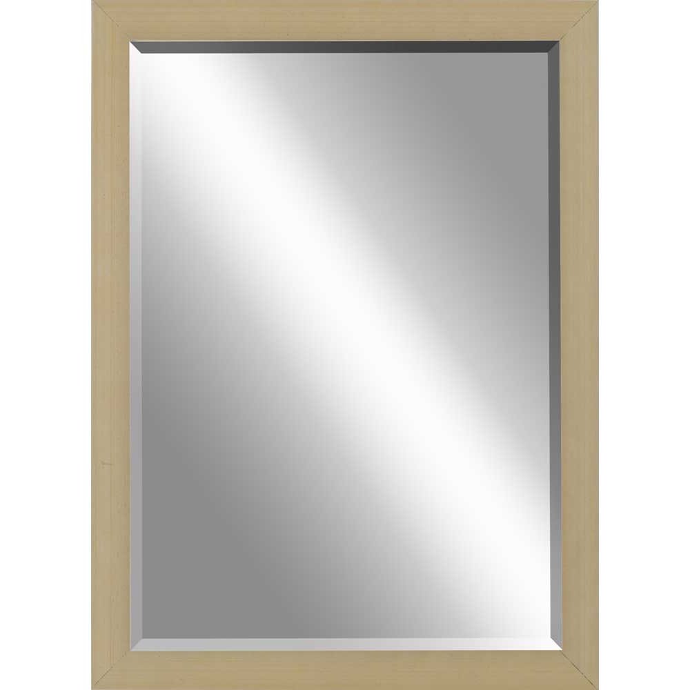 Silver Solid Wood Framed Accent Mirror - 39-inch