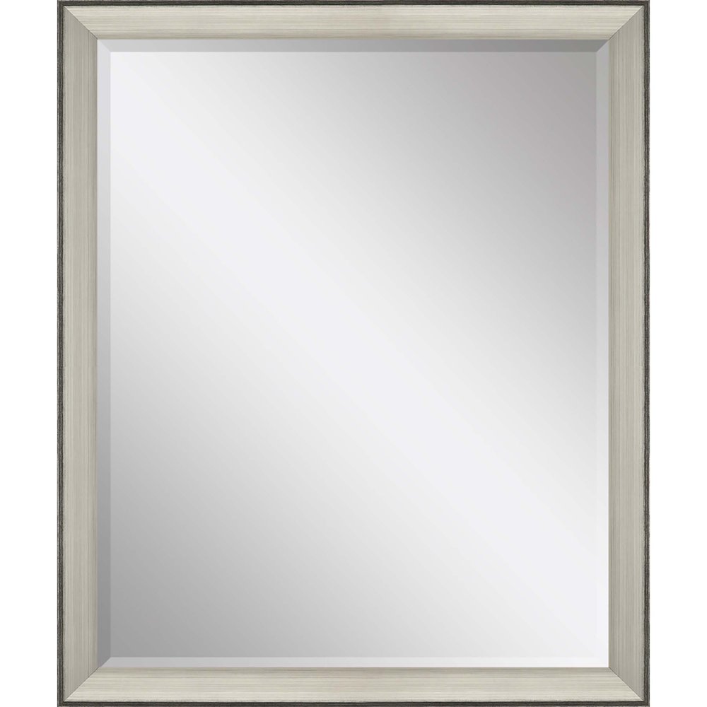 Silver Framed Accent Mirror - 32-inch