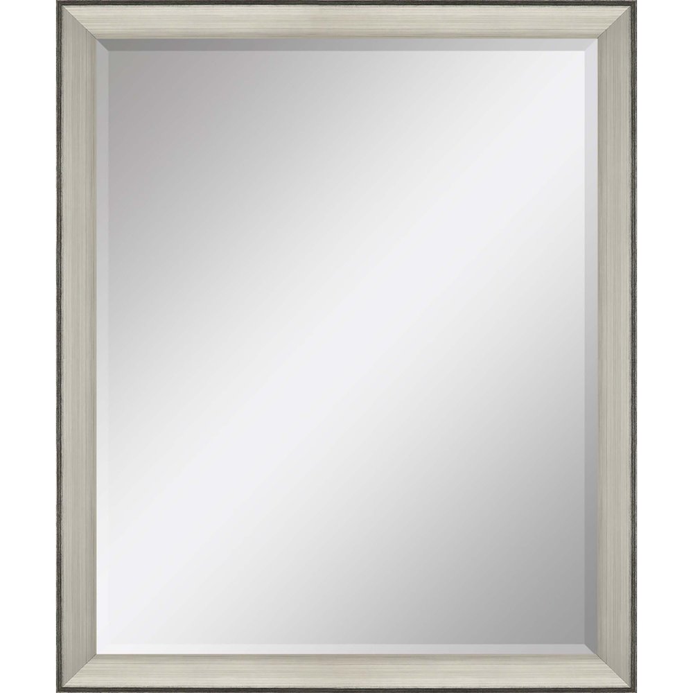 Silver Framed Accent Mirror - 32-inch