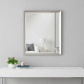 Silver Framed Accent Mirror - 32-inch
