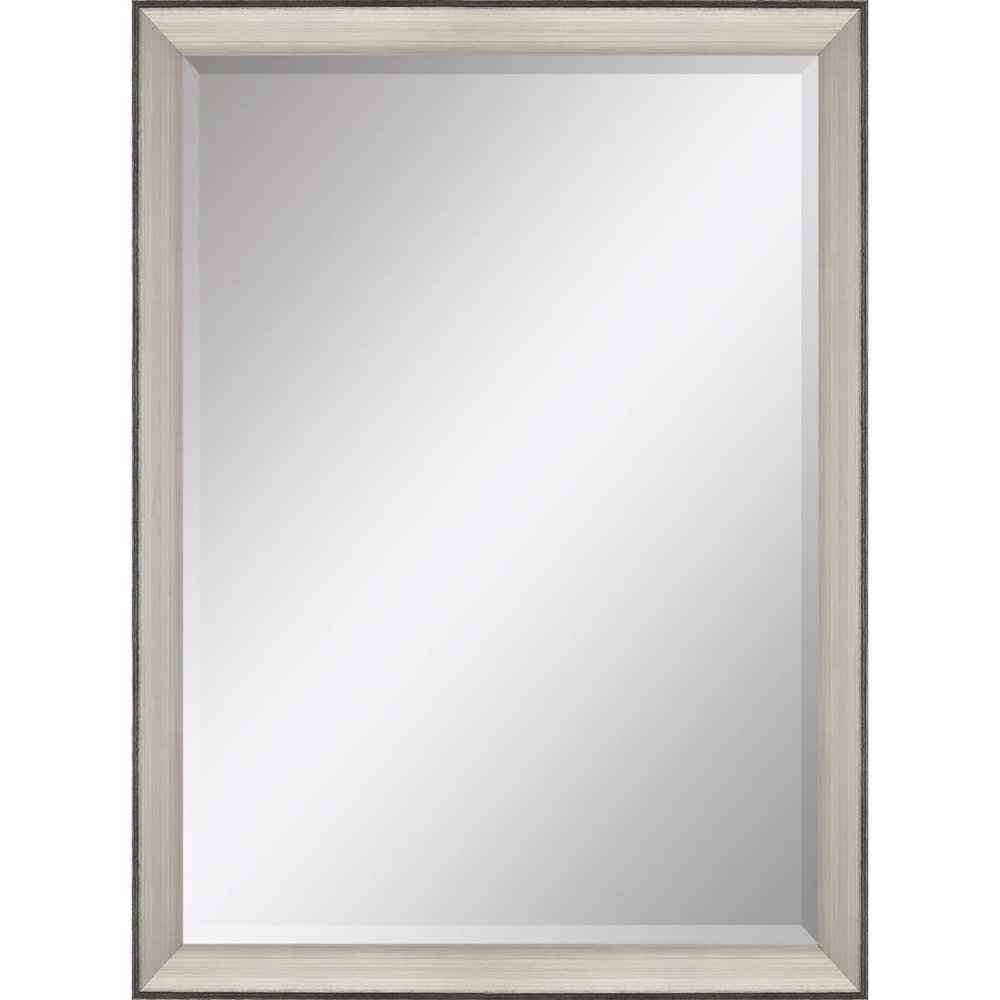 Silver Framed Accent Mirror - 40-inch