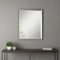Silver Framed Accent Mirror - 40-inch
