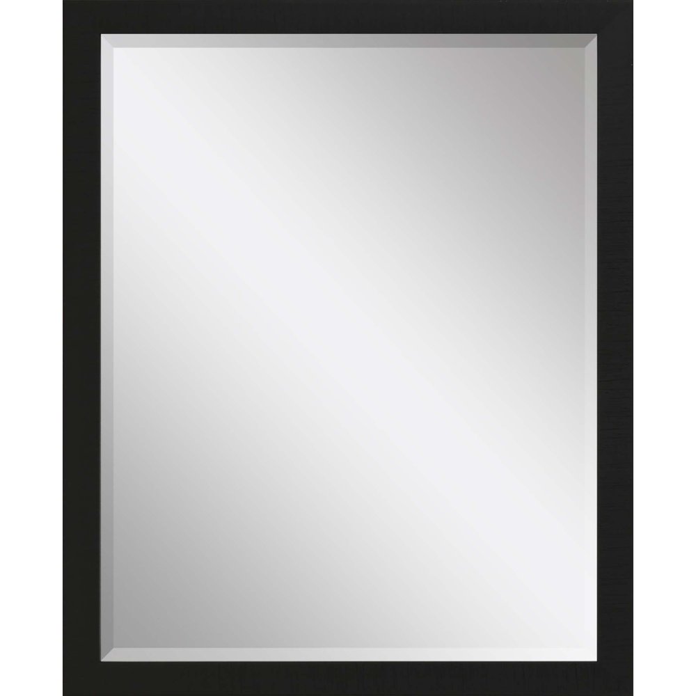 Black Framed Accent Mirror - 43-inch