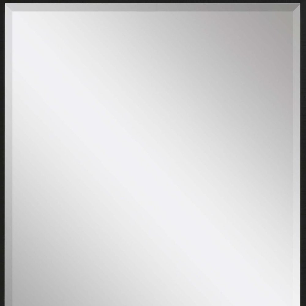 Black Framed Accent Mirror - 43-inch