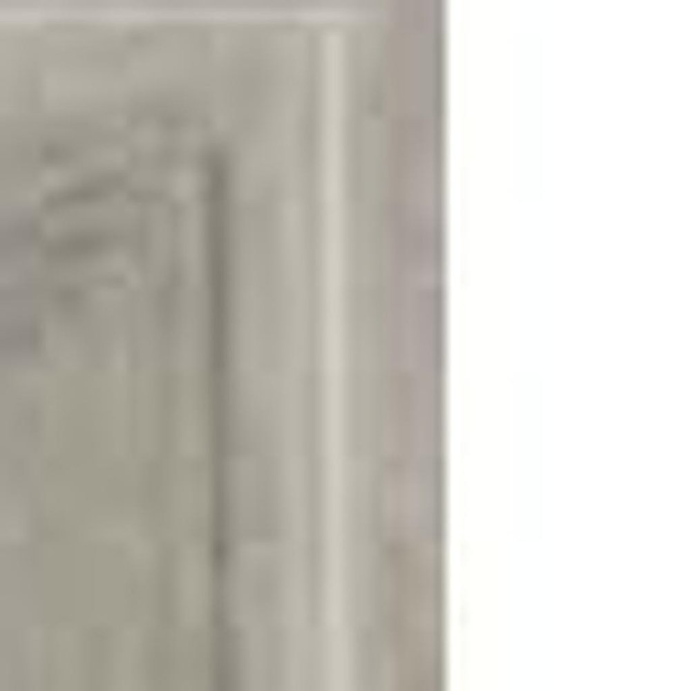 Silver Solid Wood Framed Accent Mirror - 41-inch