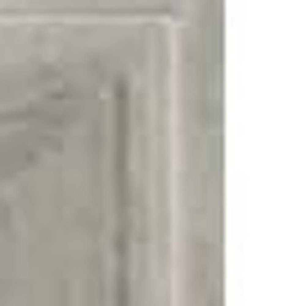 Silver Solid Wood Framed Accent Mirror - 53-inch
