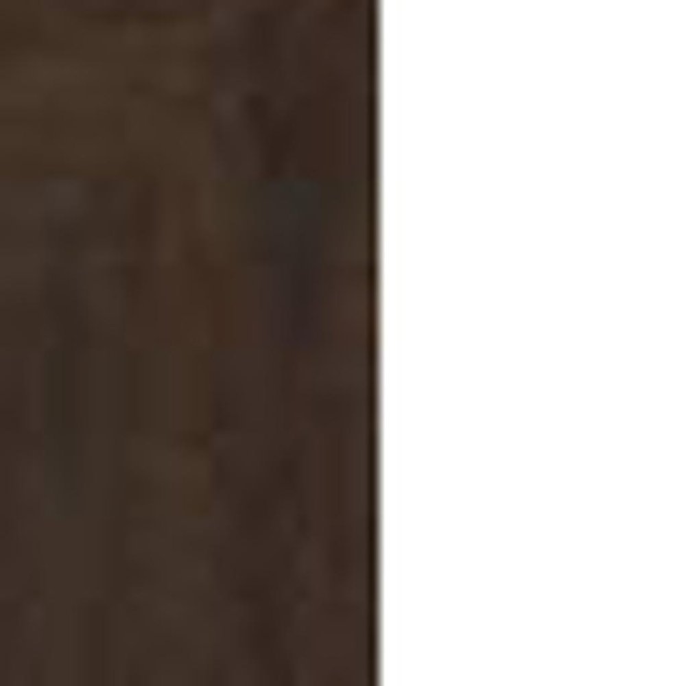 Dark Brown Framed Accent Mirror - 39-inch