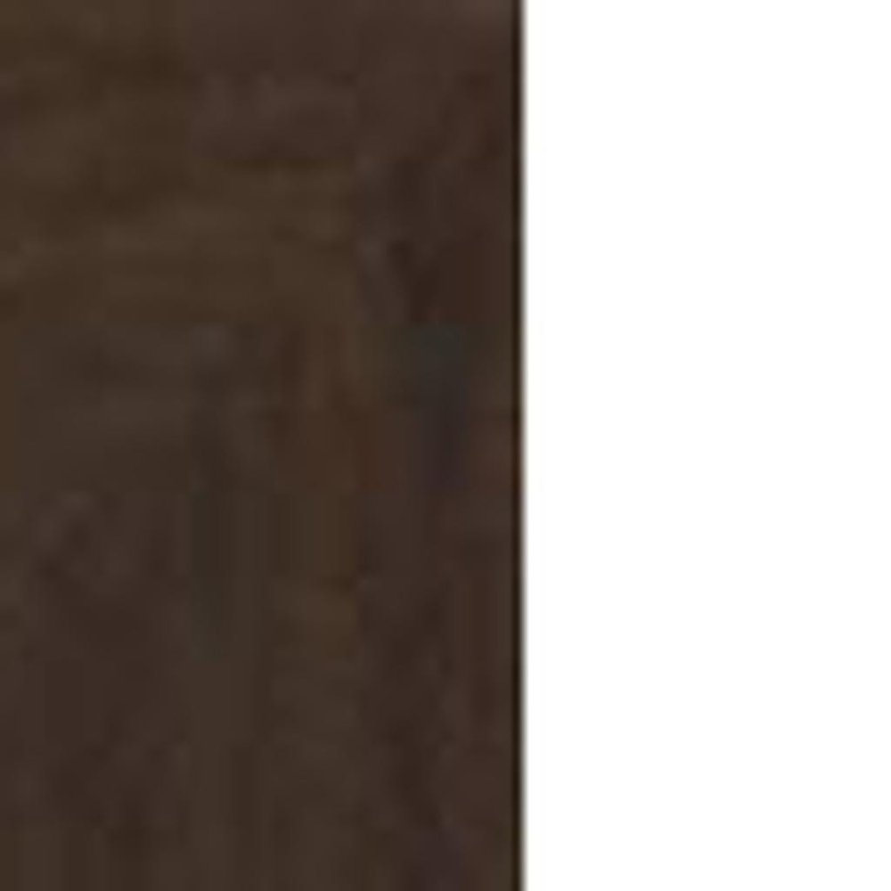 Dark Brown Framed Accent Mirror - 39-inch