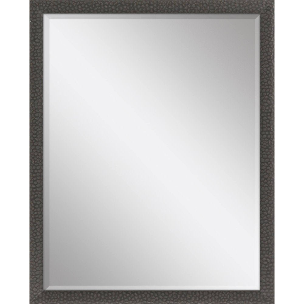 Dark Brown Solid Wood Framed Accent Mirror - 51-inch