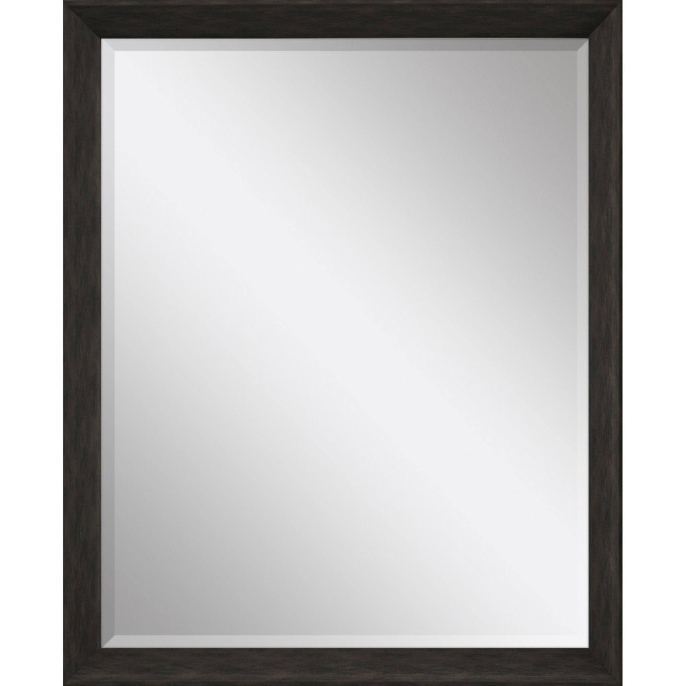 Dark Brown Framed Accent Mirror - 44-inch