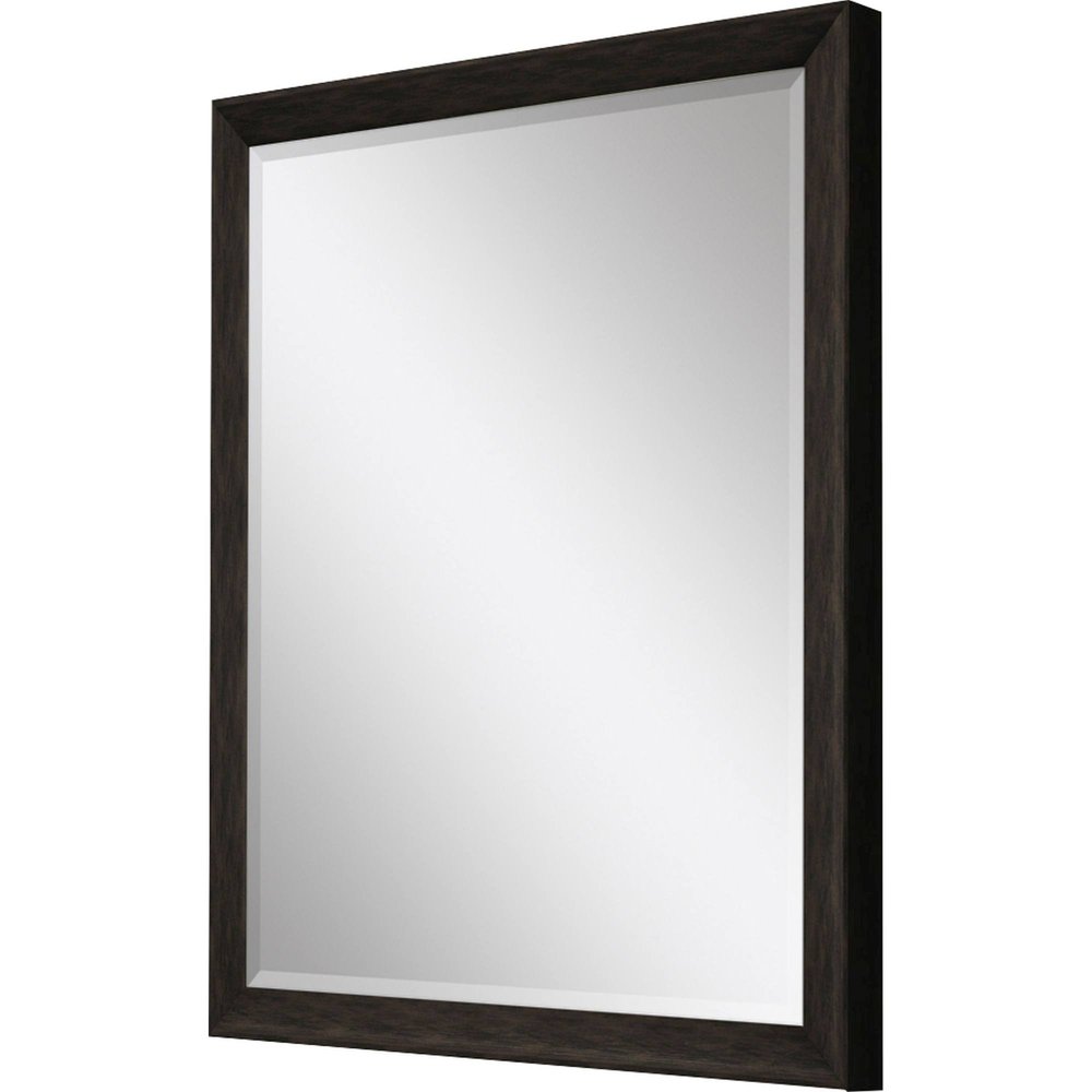 Dark Brown Framed Accent Mirror - 44-inch