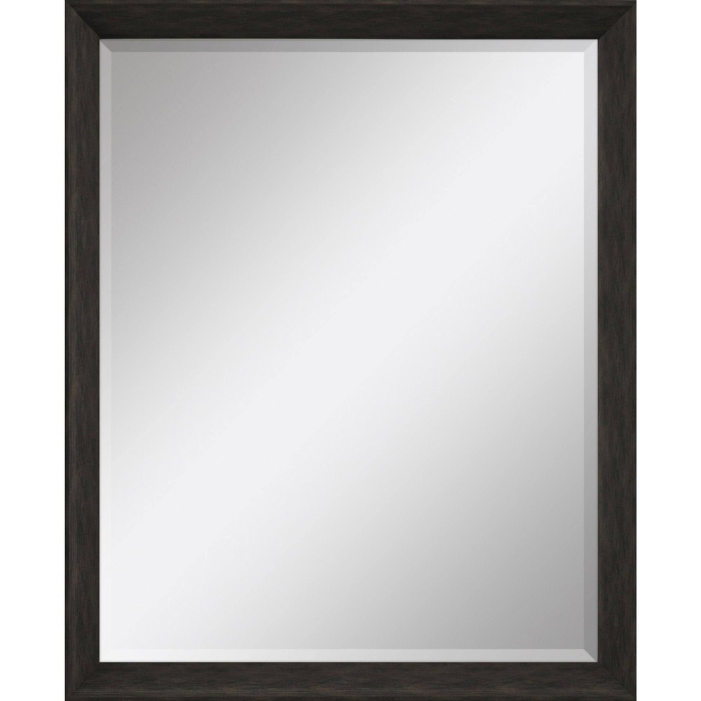 Dark Brown Framed Accent Mirror - 44-inch