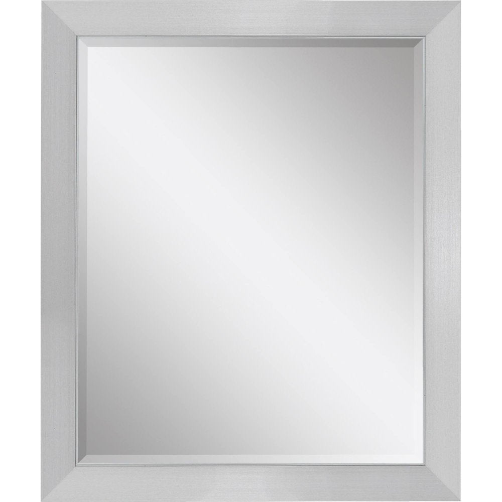 Silver Framed Accent Mirror - 32-inch