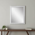 Silver Framed Accent Mirror - 32-inch