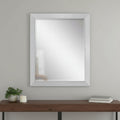 Silver Framed Accent Mirror - 34-inch