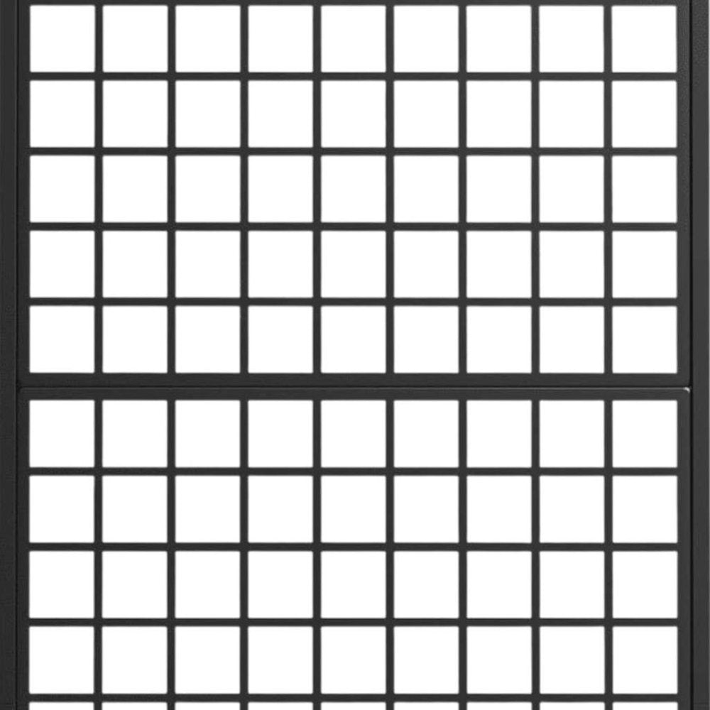Black Metal Rectangular Planter Box - 72 X 35-inch