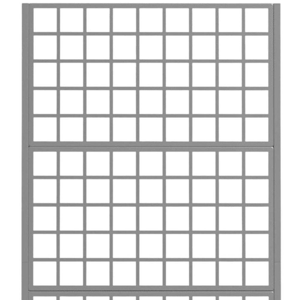 Gray Metal Rectangular Planter Box - 72 X 35-inch