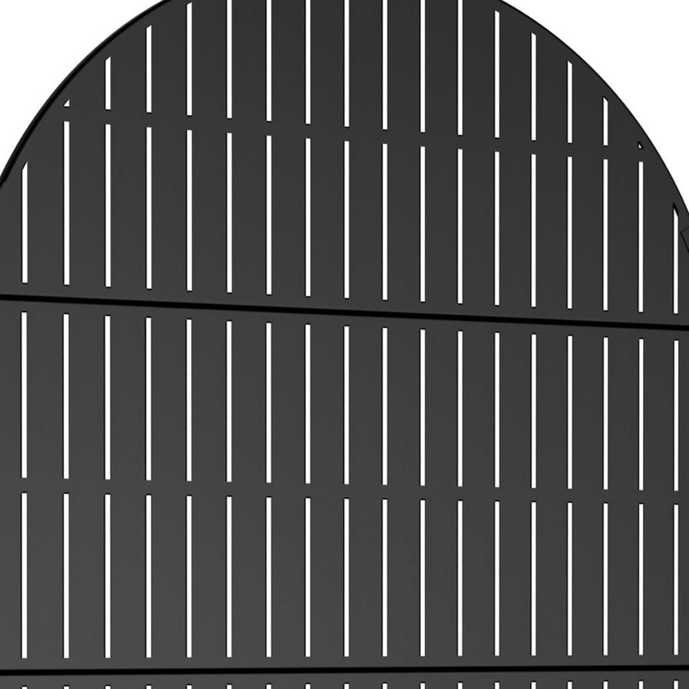 Black Metal Rectangular Planter Box - 72 X 47-inch