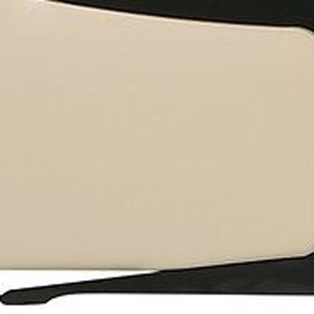 Beige Italian Leather Power Reclining U Shaped Eight Piece Corner Sectional with Console