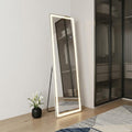 Clear Lighted Freestanding and Wall Mount Frameless Full Length Mirror - 60-inch