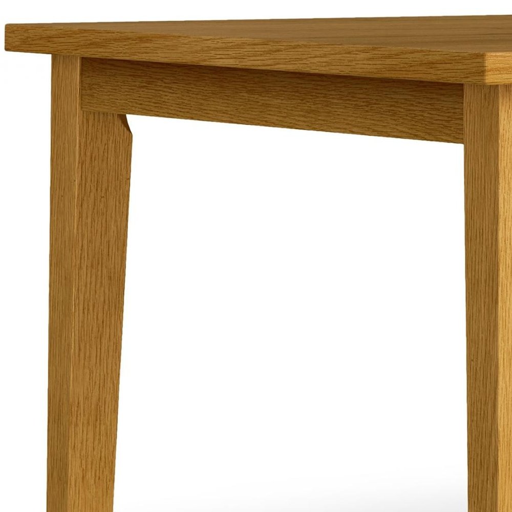 Oak Wood Square Dining Table - 54-inch
