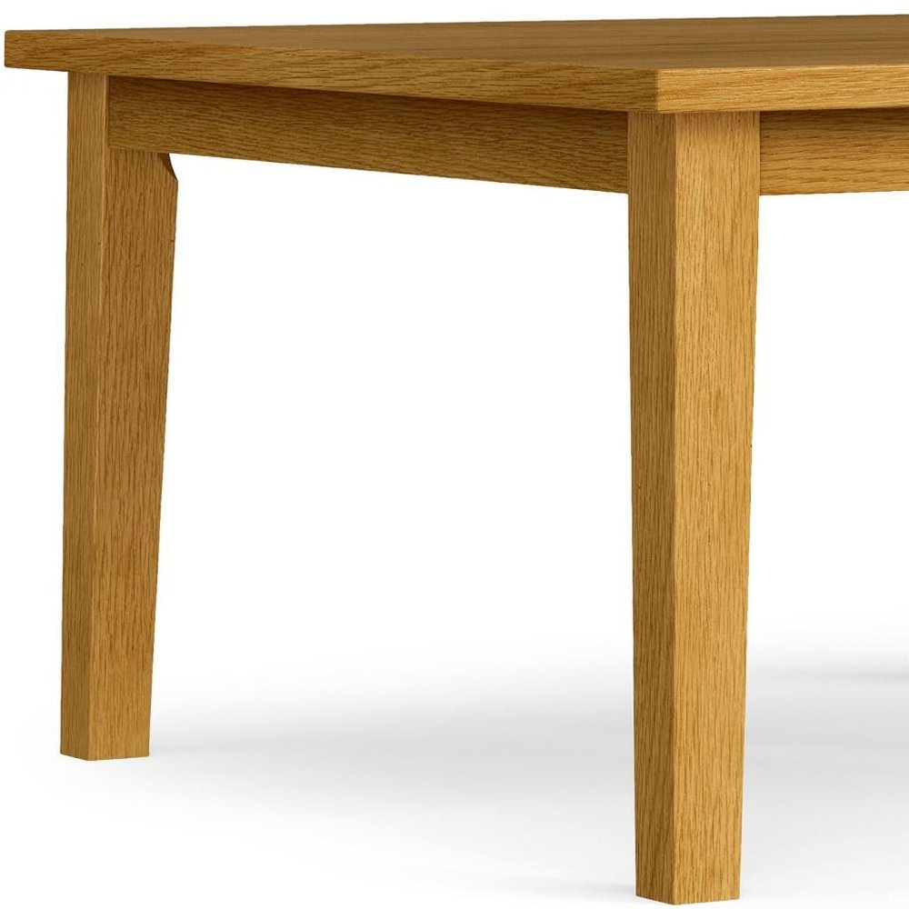 Oak Wood Square Dining Table - 54-inch