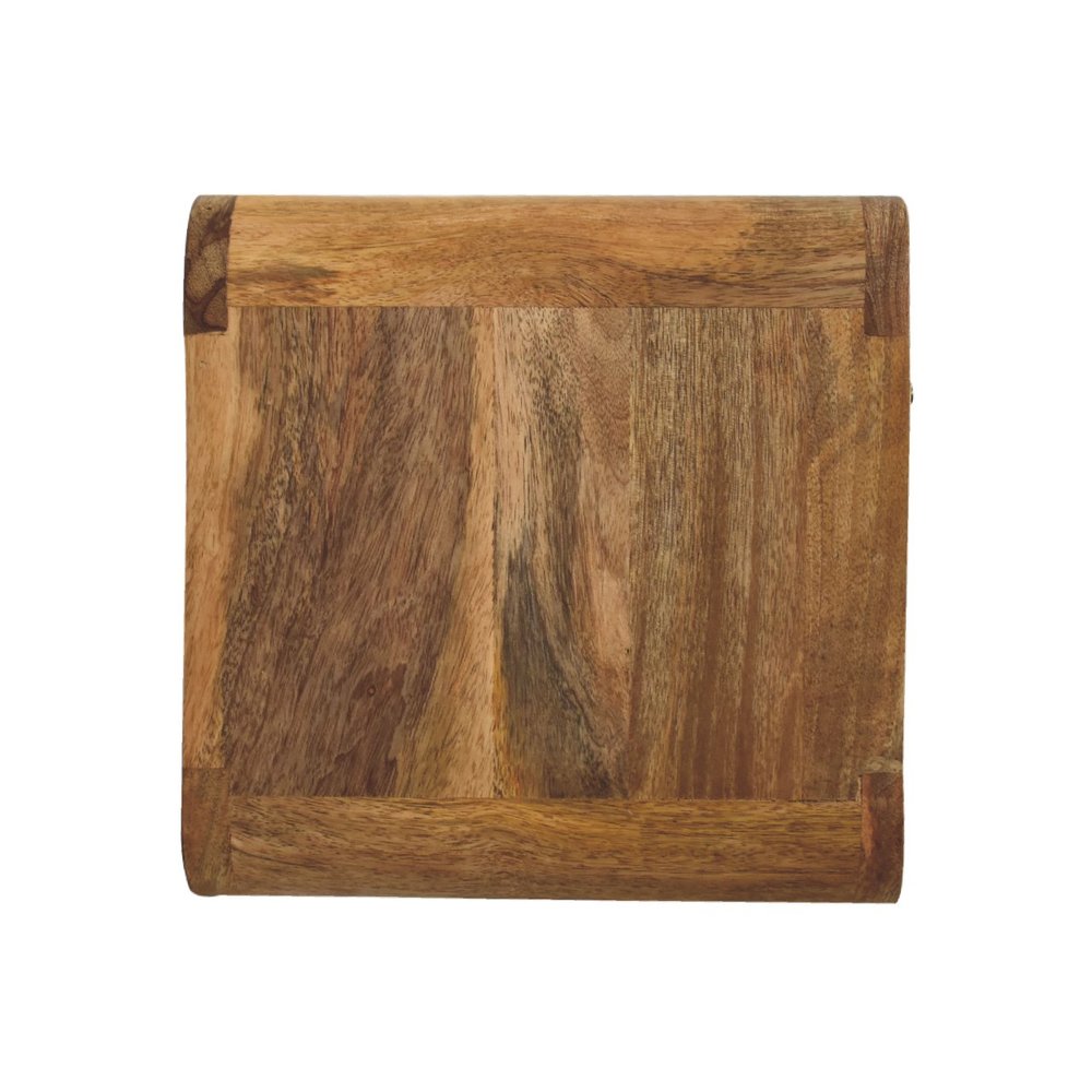 Oak Solid Wood One Drawer Floating Nightstand - 12-inch