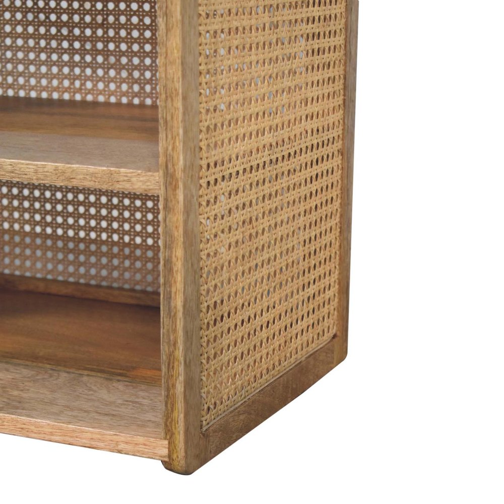 Oak Solid Wood One Drawer Nightstand - 23-inch