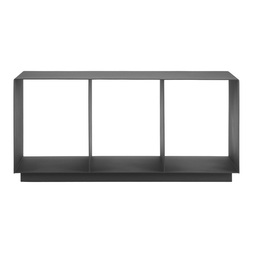 Charcoal Aluminum Outdoor Coffee Table - 36-inch