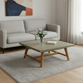 Gray Concrete Outdoor Coffee Table - 36-inch